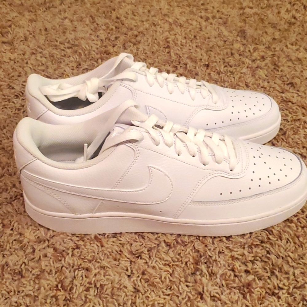 Nike Court Vision Lo, White, New, size 12.5